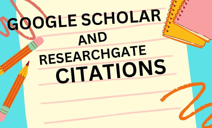 Gig Preview - Boost your google scholar citations