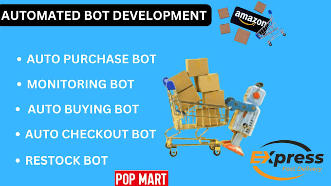 Gig Preview - Do auto purchase bot, shopping bot, checkout bot, and scalping bot