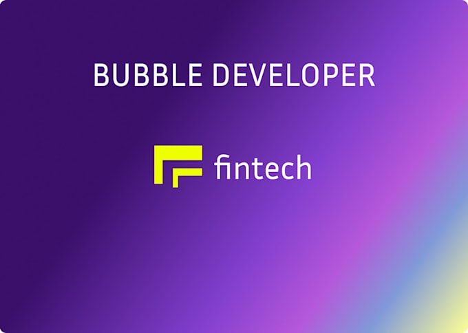 Gig Preview - Bubble io bubble io developer bubble website bubble app bubble mvp bubble