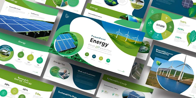 Gig Preview - Create UK USA investor ready pitch deck for energy and sustainability startups