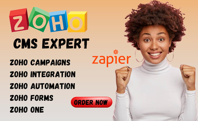 Bestseller - setup zoho crm integration zoho one zoho campaigns zapier webhook automation