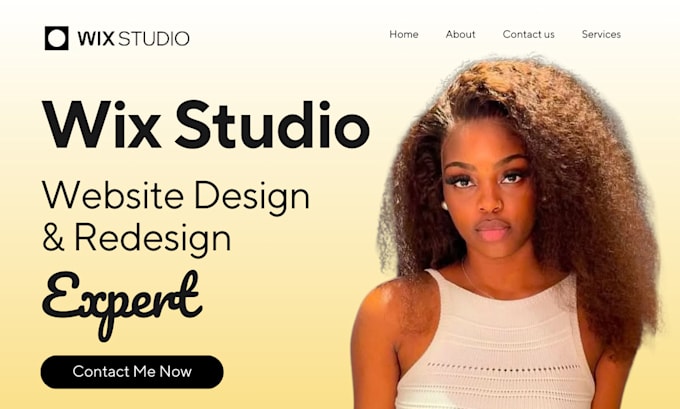 Gig Preview - Design a professional wix studio website for your business