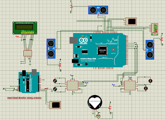 Gig Preview - Arduino programming and schematic circuit and simulation