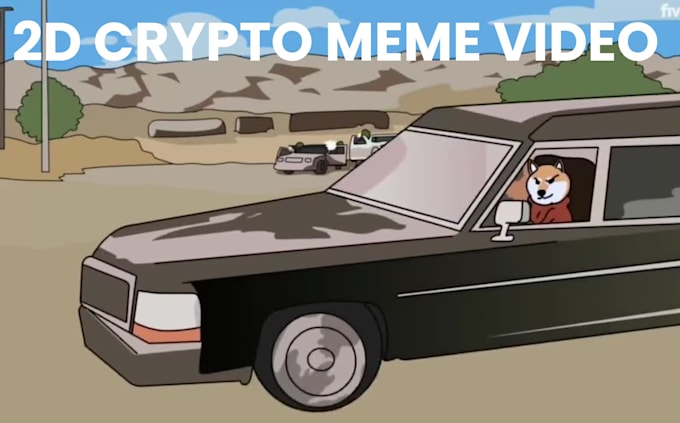 Gig Preview - Crypto meme video crypto game website meme animation pepe meme coin fintech app