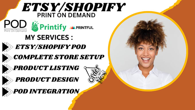 Bestseller - shopify etsy digital product print on demand store, etsy shopify print on demand