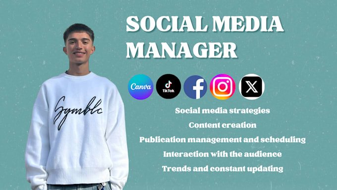 Gig Preview - Be your social media manager