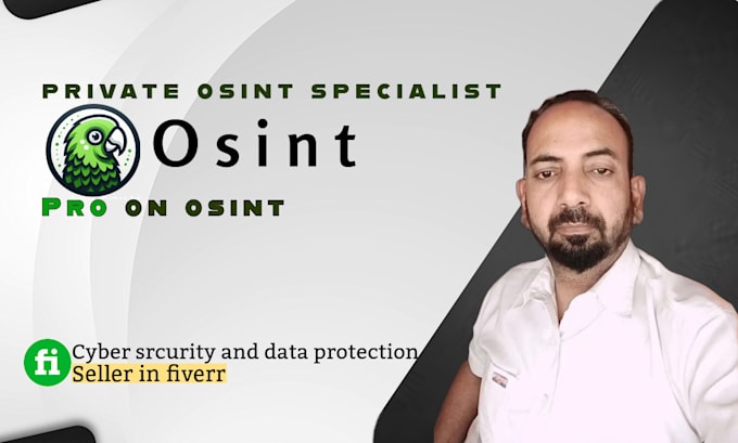 Gig Preview - Online osint investigator or digital footprint analyst