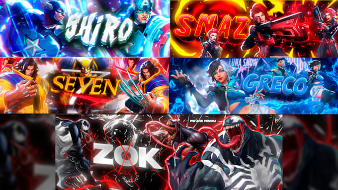 Gig Preview - Make marvel rivals banner header