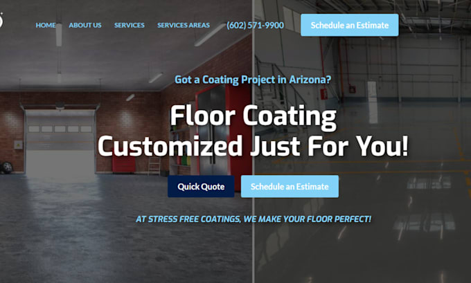 Bestseller - do epoxy flooring website, remodeling, construction, hvac renovation website