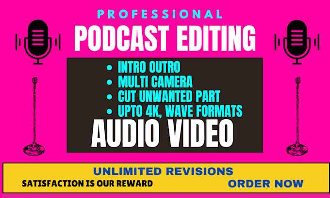 Gig Preview - Do video editing for riverside podcast, zoom video into podcast