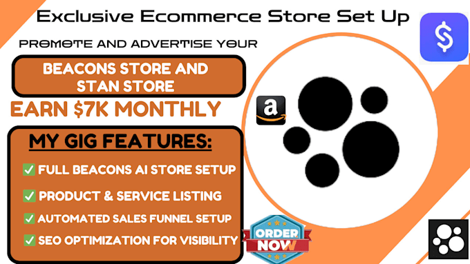 Bestseller - set up beacons ai store, stan store, stan store marketing, beacons marketing