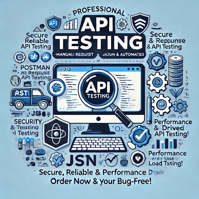 Gig Preview - Perform professional API testing with detailed reports