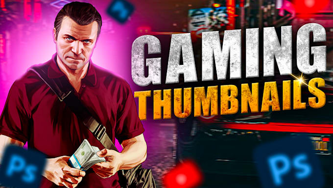 Gig Preview - Design eye catchy gaming thumbnail for your youtube video