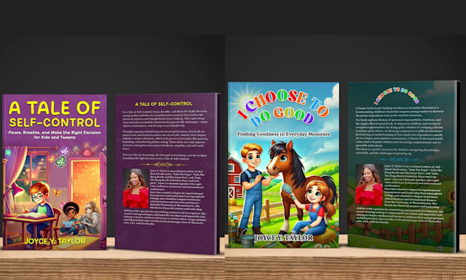 Gig Preview - Children book cover illustration ebook cover design children story picture art