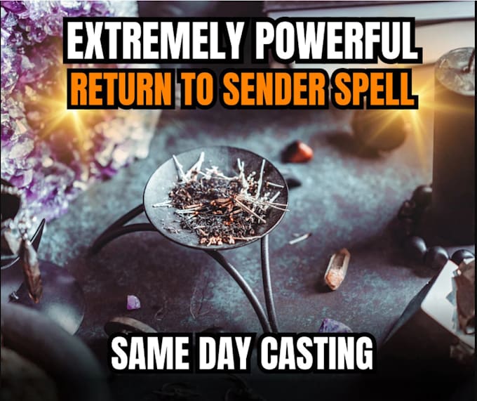 Bestseller - cast return to sender spell send a curse or spell back to whoever cursed you