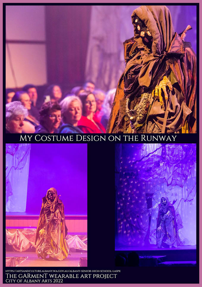 Gig Preview - Design clothing, graphic prints, or costume design