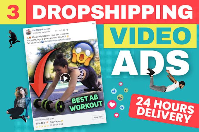 Bestseller - create dropshipping product videos and facebook video ads