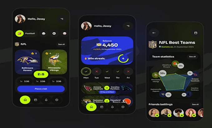 Gig Preview - Create a fantasy app, cricket website, live score app, sport betting app