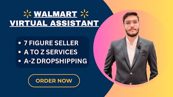 Gig Preview - Be your expert walmart dropshipping virtual assistant