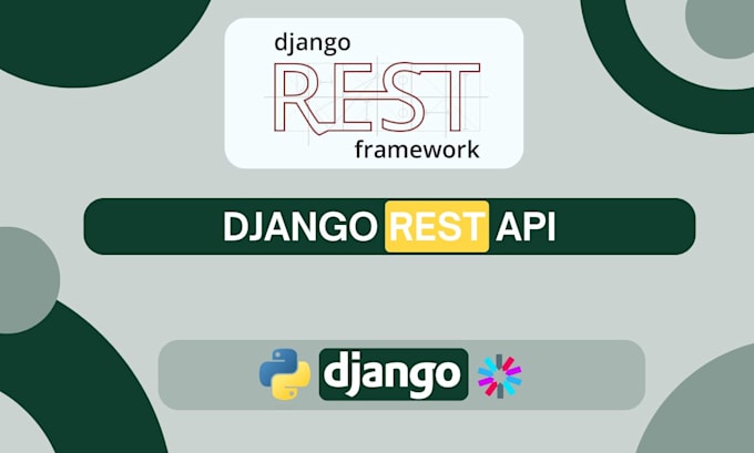 Gig Preview - Build a fast and secure django rest API for your project