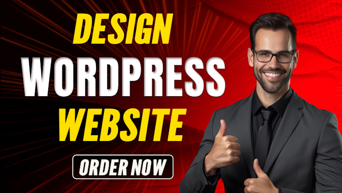 Gig Preview - Do wordpress website development or design, redesign wordpress website