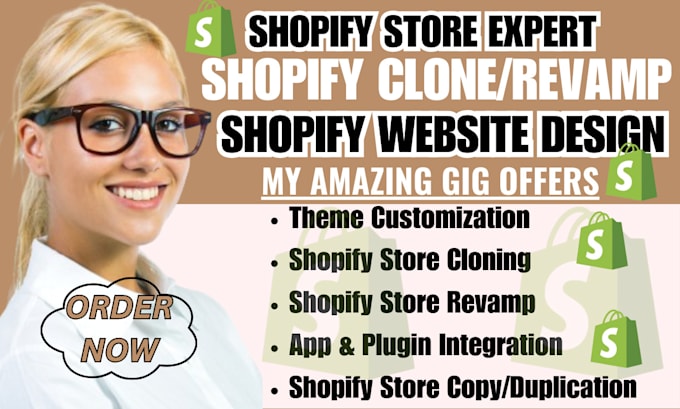 Gig Preview - Do shopify clone, shopify revamp, shopify copy, duplicate shopify, clone shopify