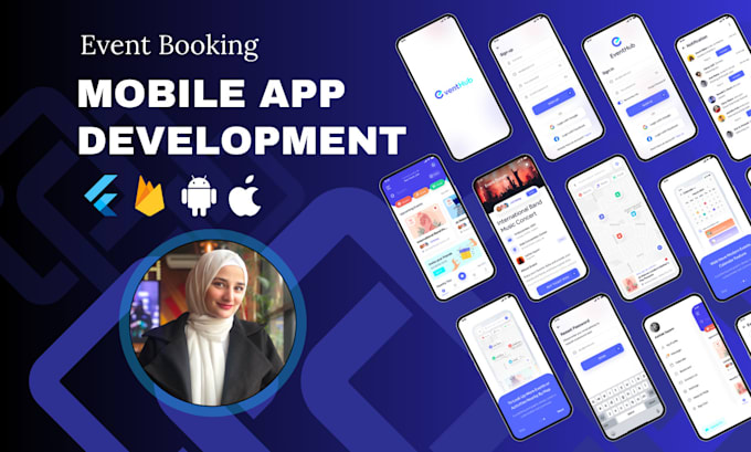 Gig Preview - Be your expert flutter developer for mobile app creation flutter booking app