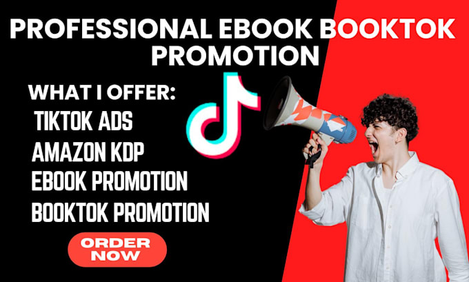 Gig Preview - Viral book promotion booktok tiktok promotion amazon kdp