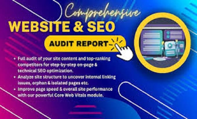 Gig Preview - Create SEO audit, backlink and security report