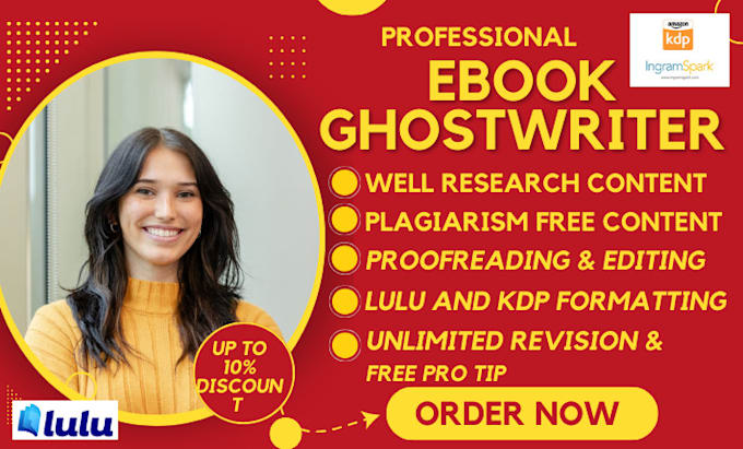 Gig Preview - Be your german kdp ebook ghostwriter,children ebook writer,lulu, kdp formatting