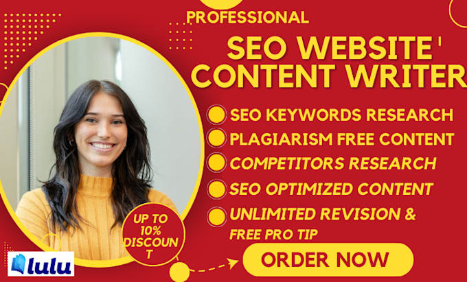 Gig Preview - Create converting SEO website content, copywriting,sales copy,ad copy,blog post