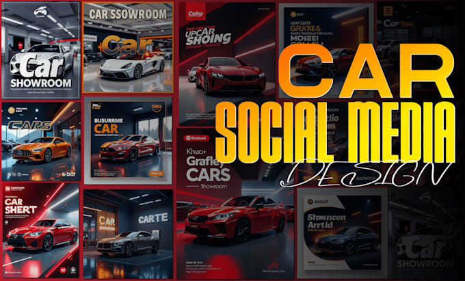 Gig Preview - Design eye catching car sale social media posts for facebook and website