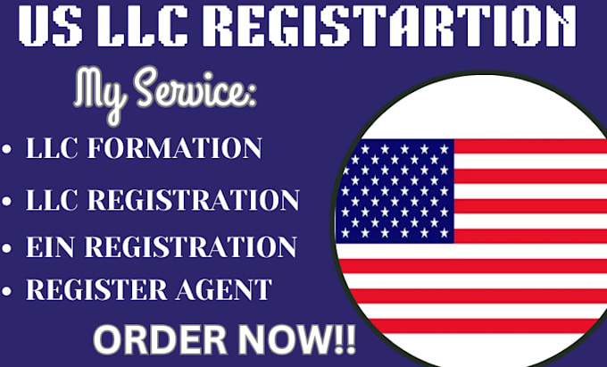 Gig Preview - Do US llc registration with ein number for US non resident