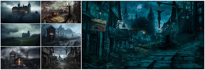 Bestseller - do professional photorealistic digital matte painting