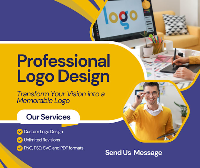 Bestseller - design a professional logo for your business