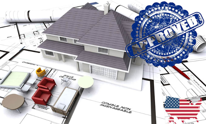 Gig Preview - Do architectural stamp, structural stamp, set of drawings for city permit