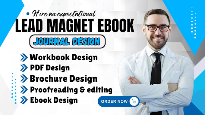 Gig Preview - Design a workbook, journal, brochure, and pdf lead magnet design