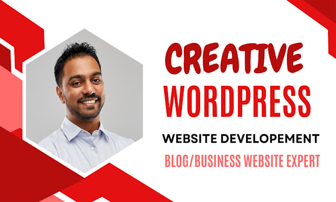 Gig Preview - Build responsive wordpress blog or business website