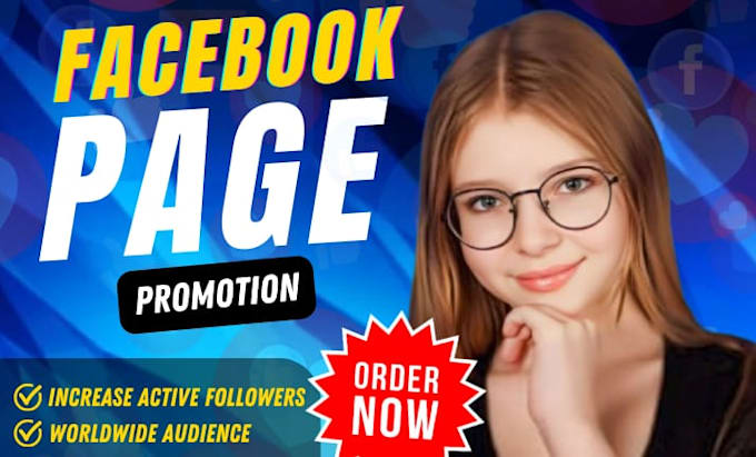 Gig Preview - Grow your facebook page fast following organically