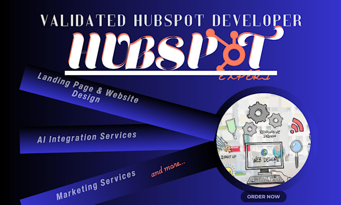 Bestseller - design a high converting hubspot website or landing page