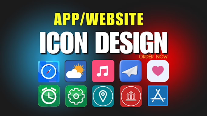 Bestseller - design a modern app and website icon logo for you