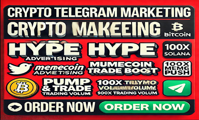 Gig Preview - Crypto telegram promotion, token promotion, cto, sol, pump fun telegram