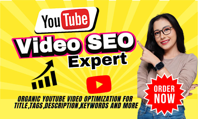 Bestseller - complete youtube SEO for more views, subscribers and ranking