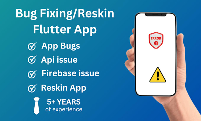 Gig Preview - Fix bugs, errors and reskin, redesign your flutter app