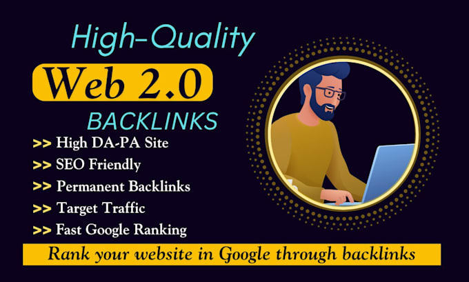 Gig Preview - Help you create powerful web 2 0 backlinks for better rankings