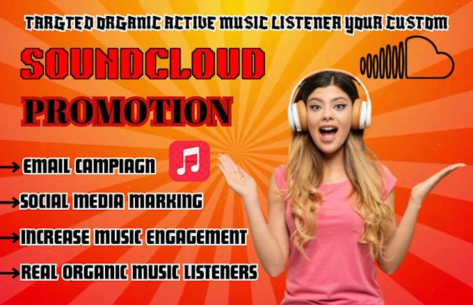 Gig Preview - Organically promote song on soundcloud album promotion for your music artists