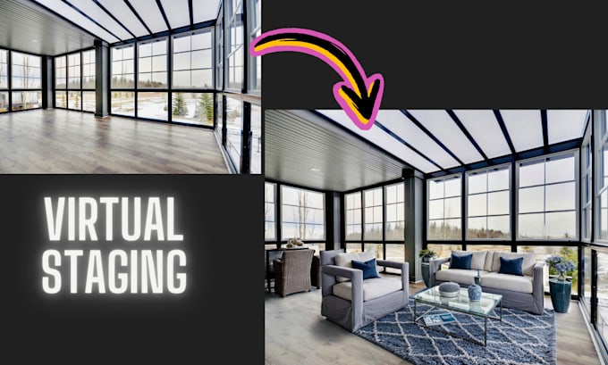 Gig Preview - Do high quality virtual staging for your listing