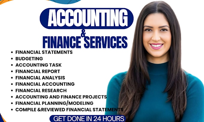 Gig Preview - Do accounting and finance assignments, financial analysis reports, excel project