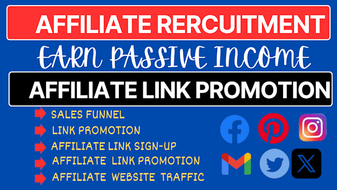 Gig Preview - Promote your affiliate links, MLM, clickbanks, and forex for high conversions,