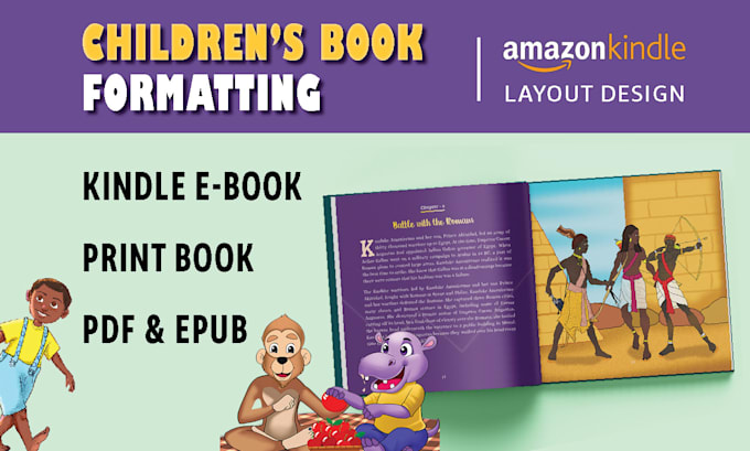 Bestseller - design the layout of a childrens book the way you want